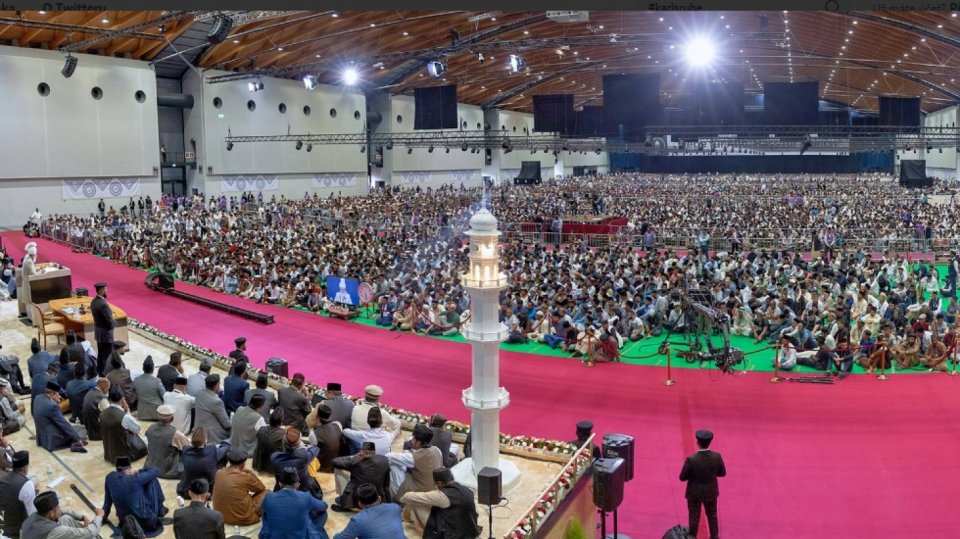Muslimská konference Jalsa Salana 2019 v německém Karlsruhe